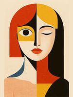 Geometric Muse – Bauhaus Harmony