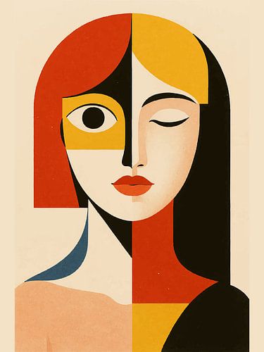 Geometric Muse – Bauhaus Harmony