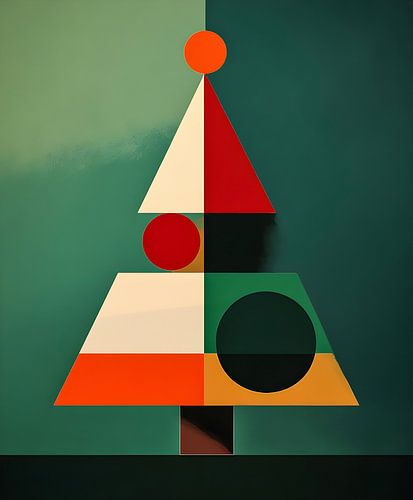 Arbre de Noël moderne