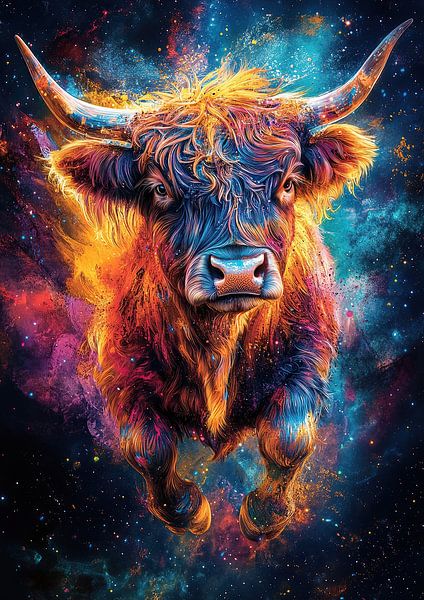 Highland Cow von Niklas Maximilian