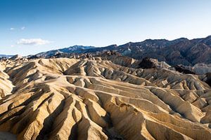 Death Valley, Zabriskie Point van Keesnan Dogger Fotografie