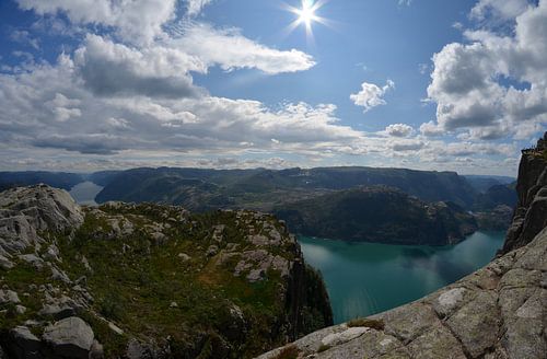 Preikestolen in Noorwegen