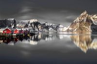 Fishermen's cottages on the Lofoten Islands
