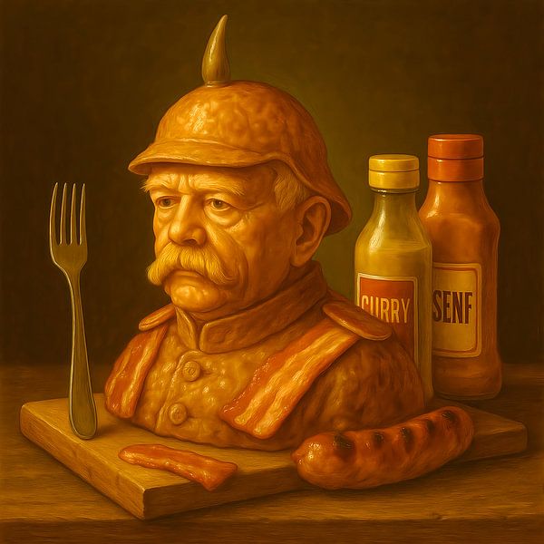 Bismarck als Wurstgericht – Humorvolles Porträt mit Augenzwinkern zur deutschen Küche von Basahen