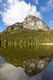 Reflection with mountain