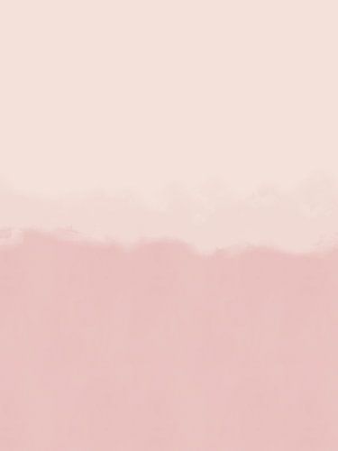 Peinture abstraite romantique moderne dans des tons rose poudré et blanc