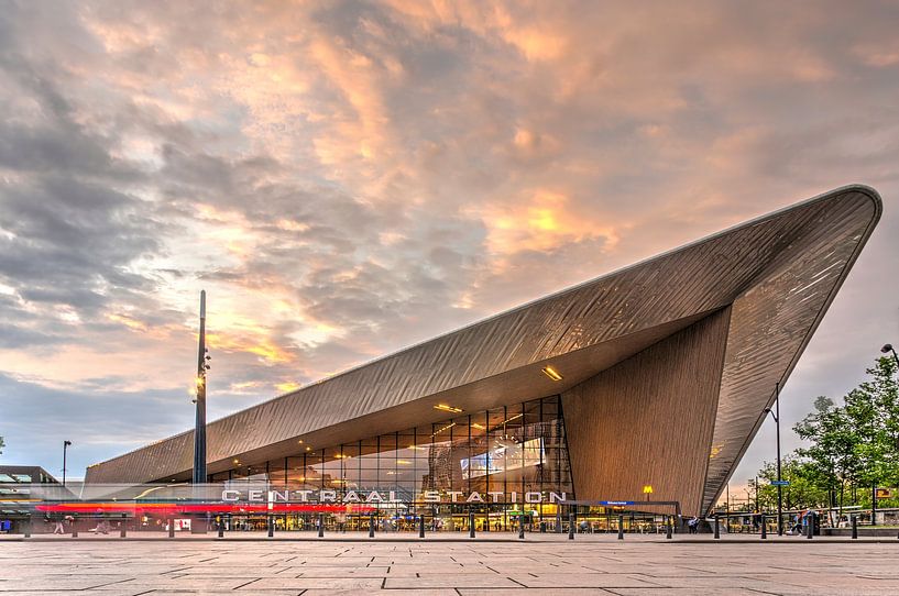 Rotterdam Gare Centrale par Frans Blok