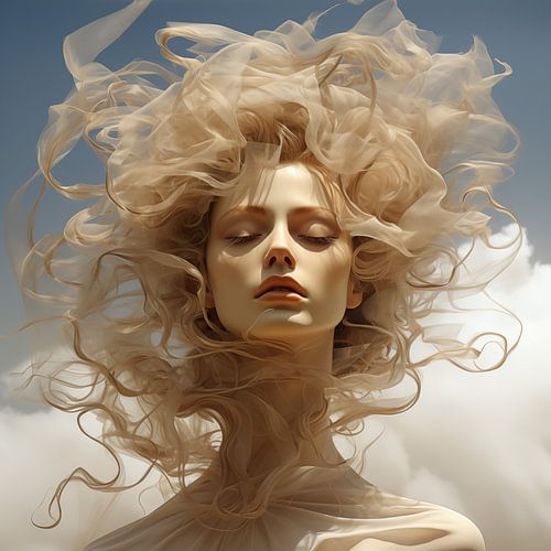 Surrealist portrait