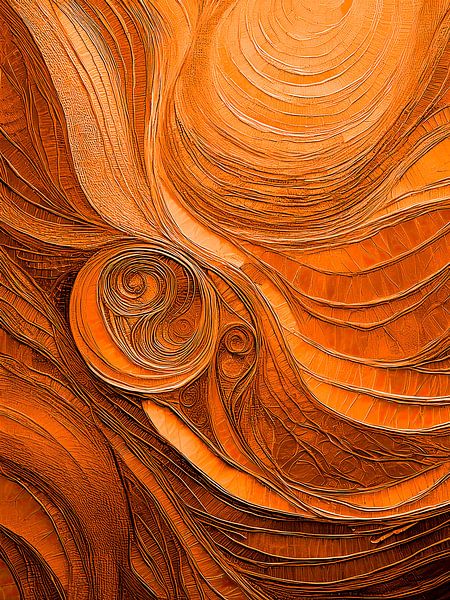 Abstrait &amp;amp ; Moderne : peintures colorées. Série : Attrape-œil (10) par Studio Pieternel