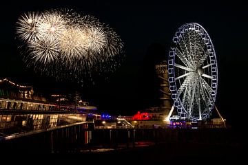 Fireworks Scheveningen by Henk Langerak
