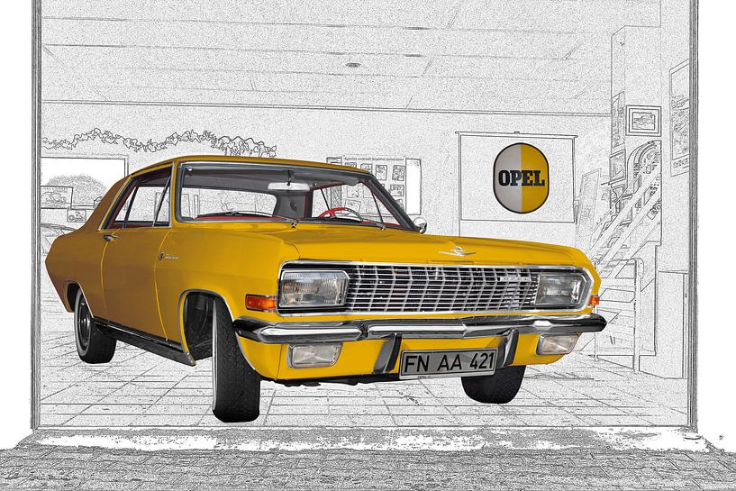 Opel Diplomat A V8 Coupé von aRi F. Huber