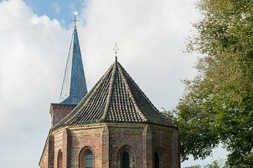 Kerkje van Hoorn op het eiland Terschelling van Tonko Oosterink
