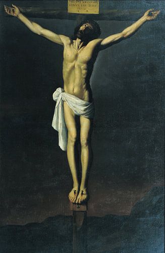 Christus gekruisigd, Francisco de Zurbarán...