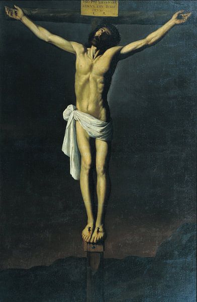 Gekreuzigter Christus, Francisco de Zurbarán von Meisterhafte Meister