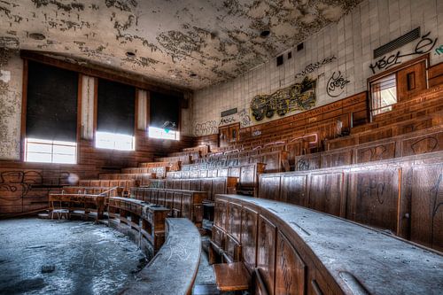 Collegezaal Val Benoit University, Luik