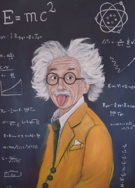 Einstein débranché par Veronika Metasch