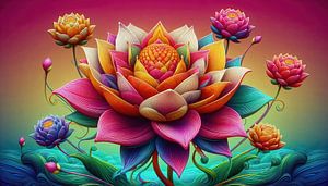 Der Lotus der Freude