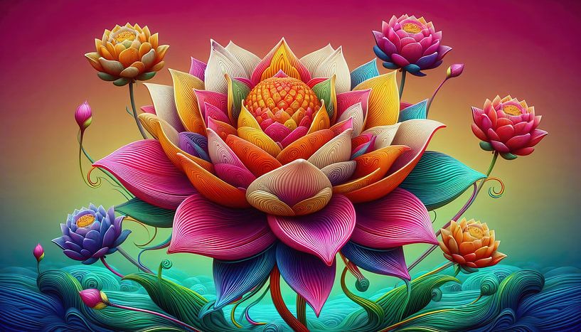 The Lotus of Joy by INGO