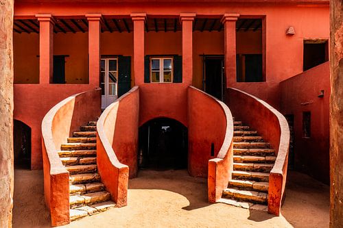 Sénégal ; Gorée ; Les escaliers de la mémoire