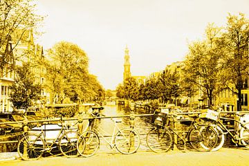 Prinsengracht Westerkerk  Amsterdam Goud van Hendrik-Jan Kornelis