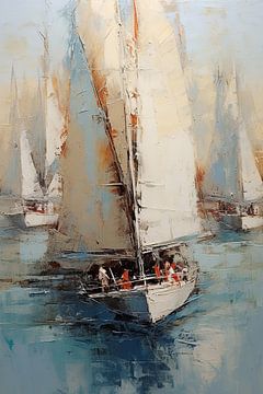 Sailboat by Bert Nijholt