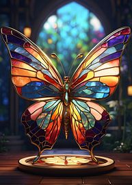 butterfly glass