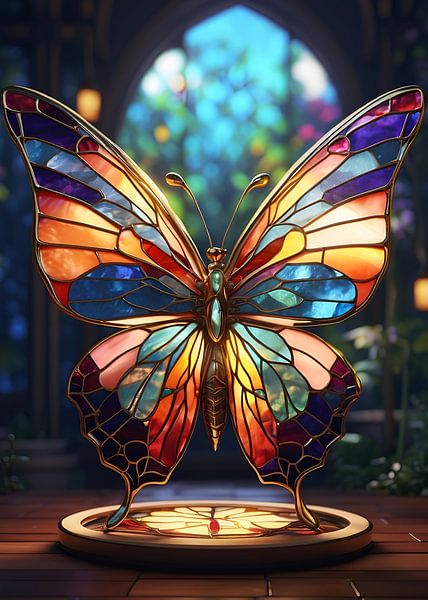 verre papillon par Muhammad Yunus