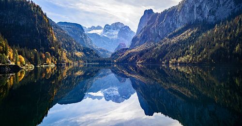 Le Dachstein dans le lac de Gosau