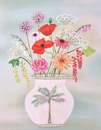 Flowers in Pastel