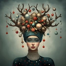 Oh le cerf sur Mirjam Duizendstra