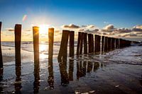 Sonnenuntergang Domburg Pfahlkopfstrand
