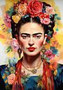 Frida Poster - Frida Art Print by Niklas Maximilian thumbnail