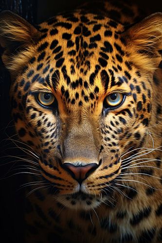 Opal-Leoparden-Augen