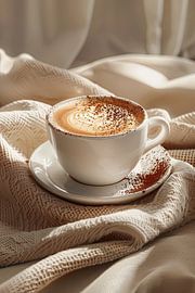 eine Tasse Kaffee oder Cappuccino trinken von Egon Zitter