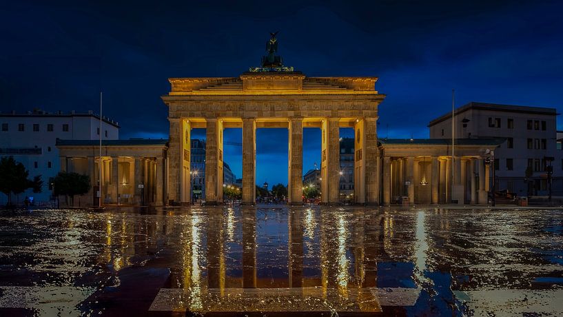 Berlin Porte de Brandebourg par Dennis Donders