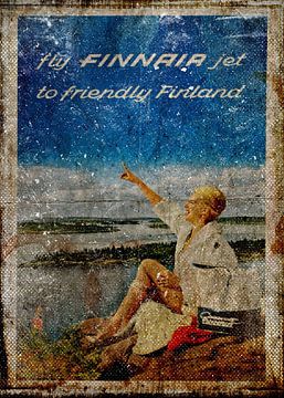 Fly Finnair Jet To Friendly Finland by Gunawan RB