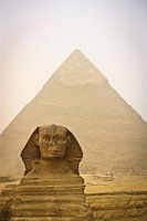 Die Sphinx und die Pyramide