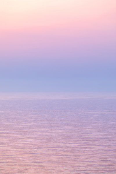 Soft evening light over the sea by Daniel Gastager