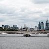 Panorama of the London skyline, seen from the Thames by Roger VDB