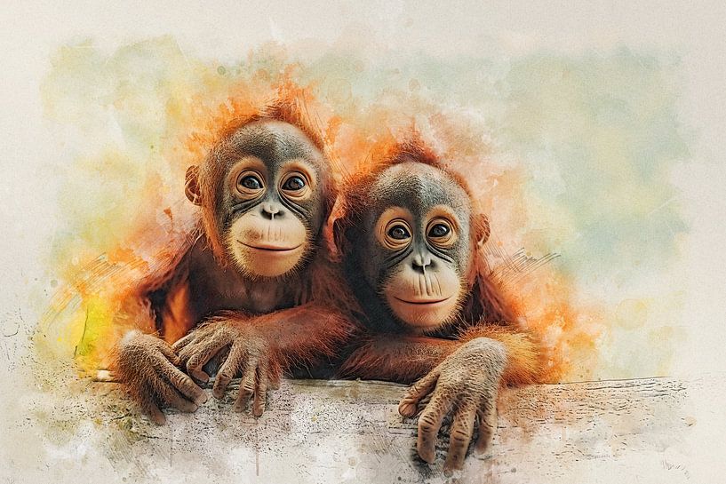Orang-Utan von Bert Quaedvlieg