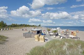 Strand in Heiligenhafen,Ostsee,Deutschand von Peter Eckert