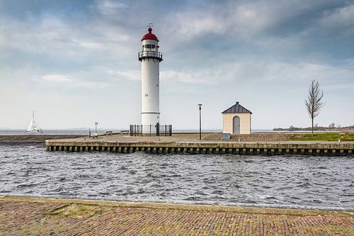 Phare d'Hellevoetsluis II | Paysage | Cool blues