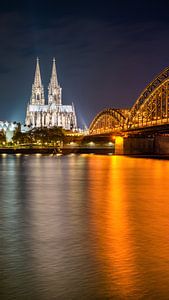 Kölner Dom bei Nacht
