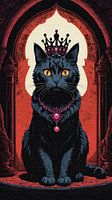 Style vintage sombre Rois & Reines des chats partie 2