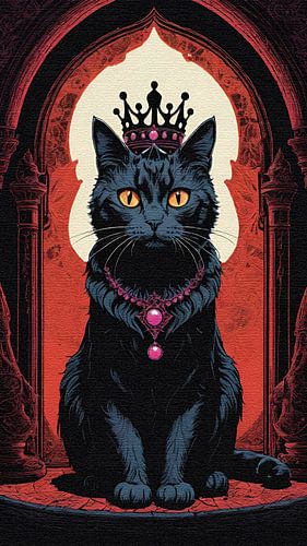 Dark Vintage Style Cat Kings & Queens part 2