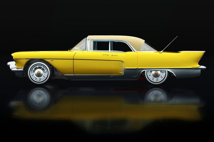 Cadillac Eldorado Brougham construite en 1957 Vue latérale par Jan Keteleer