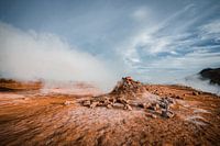 Fumarole in IJsland