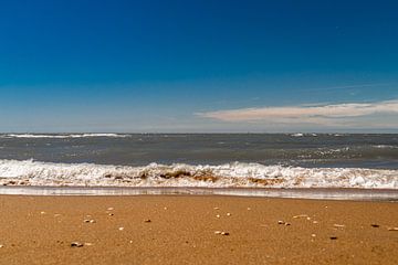 Golven op het strand van Michael Ruland