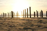 Palendorp au coucher du soleil