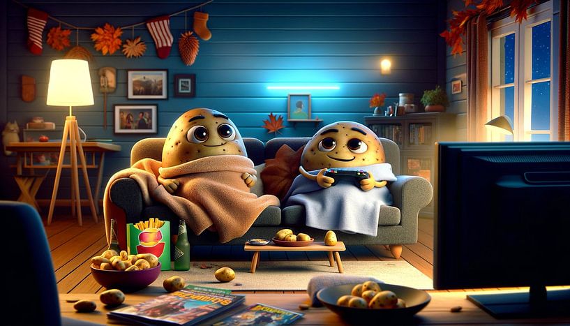 Soirée cinéma douillette des Couch Potatoes par artefacti